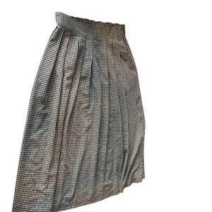 VTG Willow Ridge Buffalo Plaid Checkered Women Skirt Size10 Made In USA